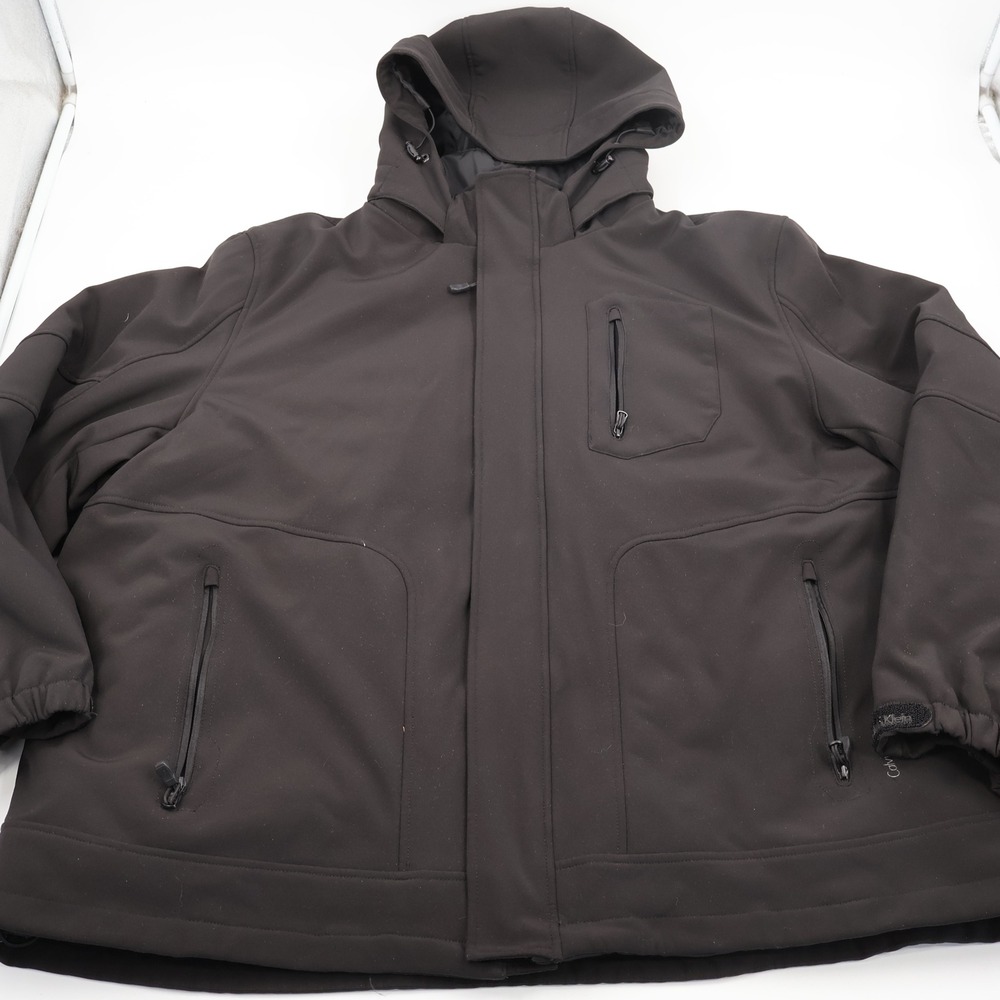 Calvin Klein 3-in-1 Systems Jacket Mens XXL Black Water Resistant Quilted Liner